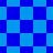 A static image of a blue checkered pattern with alternating light and dark blue squares arranged in and
