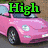 A four- with a pink car, blonde woman, and person in red-and-white shirt each overlaid with green text reading High School Musical