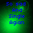 Four identical display blue pixelated text on a green gradient background with subtle circular light effects