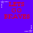 Purple background with red text reading 'LETS GO BRAVES' and white/purple star animations in corners.