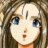 A pixelated anime-style character with long brown hair and blue eyes appears on the left side of a contact sheet, while the right side displays text reading "Anime IM" above "COM" in white pixelated font against black background.