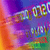 Pixelated abstract composition with vibrant gradient background transitioning from orange to purple, featuring scattered multicolored pixel clusters and no discernible subjects or text.