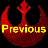 Red and blue circular icons with stylized symbols, some displaying 'Previous' text in yellow.