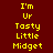 Pixelated text with yellow letters on dark red background, showing animated highlighting of individual