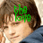 A four- shows a person with brown hair and blue clothing, with green text overlays changing
