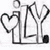 A static buddy icon featuring a stylized 'ILY' with heart-shaped letters and a small heart symbol on a white background.