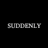 Black background with white text reading SUDDENLY, I feel., and SO ALONE in a