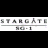 A 4-frame animated contact sheet showing Stargate SG-1's event horizon and energy effects with text labels, arranged in a 2x2 grid on a gray background.
