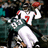 Pixelated football player in white jersey with red number 7 being tackled by opponent, text "Jevon Kearse" and "your SACKED" on dark green background.