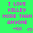 Green background with pink text reading "I LOVE KELLEY MORE THAN ANYONE -lol" and a small heart symbol, repeated in three
