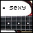 A 48x48 pixel animated buddy icon split into two frames showing text and star graphics with a grid pattern below.