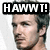 six shows a person with short dark hair in various poses and text overlays, including "HAWWT!", "So", and "F*in"