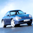 Animated contact sheet showing three frames of a blue convertible car icon with visible text "Coolbuddy.com" on the right side, displayed in a 2x2 grid layout with gray background transparency.