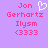 Pixelated text and symbols on a purple background with pink and white elements.