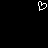 White pixelated heart shape on black background, static image with no visible motion or text.