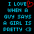 Pixelated text on black background with blue letters and red heart symbol replacing 'O' in 'LOVE', two identical side-by-side