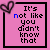 Pink square icons with black borders display text variations including "It's not like you didn't know that" and "I said I love you and I swear I", some with blue or red pixel accents on letters.