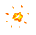 Pixelated explosion animation with orange and yellow bursts against gray background, showing of expanding debris