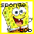Animated sequence showing Spongebob Squarepants, a plus sign, and Avril Lavigne in pixelated frames with text overlays.