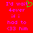 Red background with purple pixelated text reading "I'd wait forever if I had to <3 him" and a green heart symbol above the word "wait".
