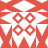 Red and white pixelated pattern with diamond, circular, and triangular shapes arranged symmetrically.