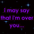 Purple pixelated text on a black starry background reads 'I may say that I'm over you... but the truth is...' followed by 'I miss you like crazy and want you back..:('