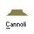 Static pixel art display of five distinct items with text labels, including two brown step-like shapes and three rectangular icons on a gray background.