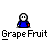 Pixelated character in blue shirt with white face and black outline, showing four distinct facial expressions and red particle effects across frames.