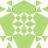 Green and white pixelated geometric pattern with four large green diamond shapes surrounding a central white cross-like design.