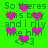 Green background with repeated text and pink heart symbols, animated hearts pulsing in place.