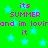 Green background with light blue stars and repeated pink text reading 'its SUMMER and im lovirand im lovi it' in pixelated font.