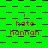 Green background with black checkered pattern and repeated red text "i hate hannah" in multiple