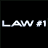 A 3x3 contact sheet of an animated icon featuring text-based robot laws and a red-tinted robotic face, with visible pixelation and dithering effects on the lower-left frame.