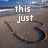 A beach scene with a heart drawn in sand, showing text changes across four