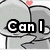 six pixelated cartoon figures with gray bodies and red hearts, displaying text that reads "Can I please have a hug??" across the frames