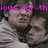 Two pixelated figures in close proximity with pink text overlay reading 'ious for th' against a dark background.