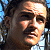 A pixelated contact sheet showing two frames of an animated icon featuring a character from Pirates of the Caribbean on the left and green text reading "Original Icons .com" on the right against a dark background.