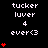 Pixelated text and red heart symbols on a black background with gray corner, showing animation of increasing hearts.