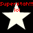 Four white five-pointed stars on black background with red text "Superstah!!" and "lol" above each star, arranged in two of two