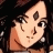 Pixelated anime-style character face with dark hair and light skin on left, next to stylized text "Anime IM" and "com" on black background in a 2x1 contact sheet layout.