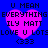 Blue background with four identical pink heart-shaped icons containing pixelated text and symbols.