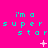 A bright pink background displays repeated cyan text reading "i'm a super star" with small white and light pink pixelated stars scattered throughout.