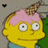 A four- shows a yellow-skinned cartoon character with pink hair and an ice cream cone on their head, displaying different facial expressions