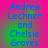 Blue text reading "Andrew Lechner and Chelsie Groves" on a pink-to-green gradient background with pixelated appearance.