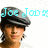 A pixelated image of a person wearing a dark flat cap with light blue text above the head reading "Joe Joe Is Cute".