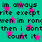 Static image with teal background, pink stars, and repeated black text reading "im always write except when im wrong then i dont count it".