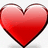 A red heart icon with a gradient fill and dark outline on the left, next to black text reading "I wish someone would love me" on a solid red background.