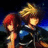 Pixelated anime-style characters with red and brown hair stand side-by-side against a dark blue background, text reads "Cosplaying is year-round halloween!" in blue pixel font.