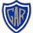 Blue shield-shaped icon with white border containing stylized gray 'GAR' letters, next to blue text 'gor baboo' and a blue smiley face on white background.