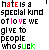Animated contact sheet of 8 frames showing a repeating text-based animation with color-coded words on a white background, featuring the phrase "hate is a special kind of love we give to people who suck" in varying pixelated colors and positions.